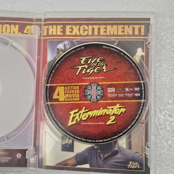 Cyclone - Alienator - Eye of The Tiger - Exterminator 2 - DVD SET - Like New OOP - Picture 4 of 7